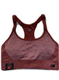 NEW BALANCE Medium Impact Sport Bra  #112004 Terra-cotta CLAY ￼FSD Size MEDIUM