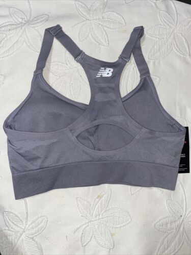 New Balance Medium Impact Sports Bra Style 2010 Smoky Quartz Camo Size XL NEW