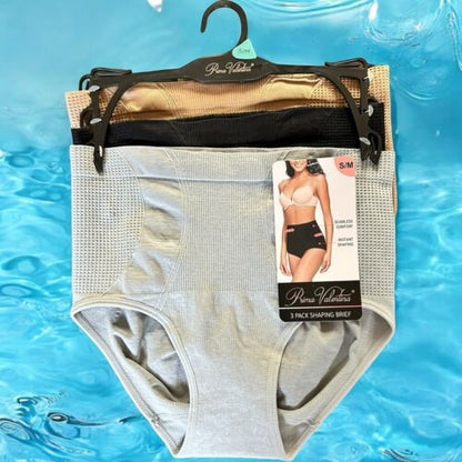 Prima Valentina~3Pk Shaping Brief~Seamless Comfort~ALL REGULAR SIZES~Great Fit!