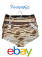 DANSKIN INTIMATES 5 Pack~Multicolor~No Show Panties Size L~ Style DS9009~UNIQUE