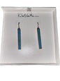 Robert Lee Morris Gold tone Dangle Turquoise Shell earrings - NEW & BEAUTIFUL!!