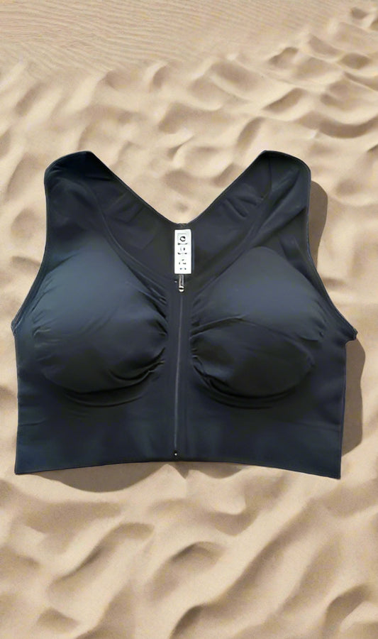 90 Degree By Reflex High Perform Full Support Sport  Bra Plus Size~1X~REAR FIND!