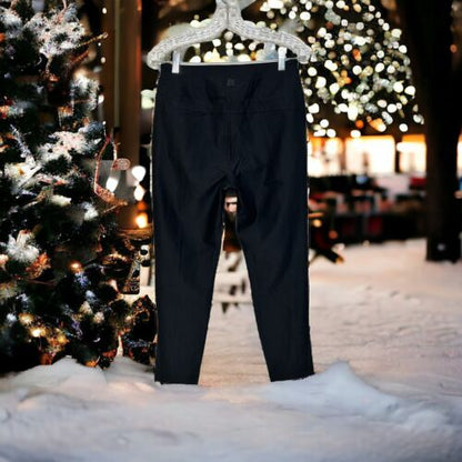 Avalanche Women's Pants~BLACK~ High Waisted~Zip Pocket~4 Way Stretch~CA718R~Sz L