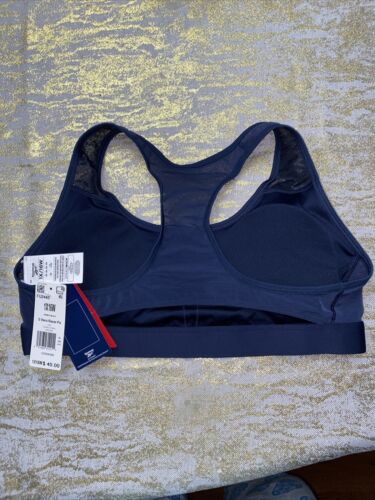 Reebok Women's Studio Hero Racer Pad Bra -  SZ. 1X/16W- Color VECTOR NAVY NEW!!!