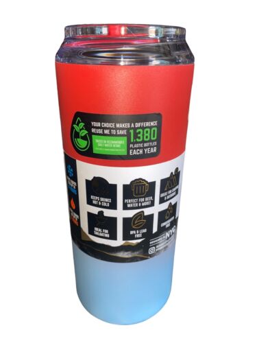 MANNA 18 oz TALL BOY TRAVELER INSULATED STAINLESS STEEL TUMBLER NEW AUTHENTIC