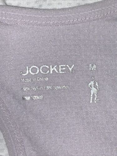 Jockey Women's 2 Pack Removable Cup Seamless Bra -White/Evening Haze Size M