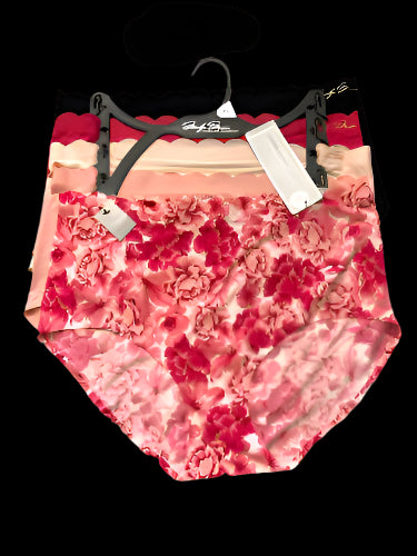 Marilyn Monroe 5pc MM3731- No Show Mid-Rise Panties~L~Multicolor $48-PERFECT