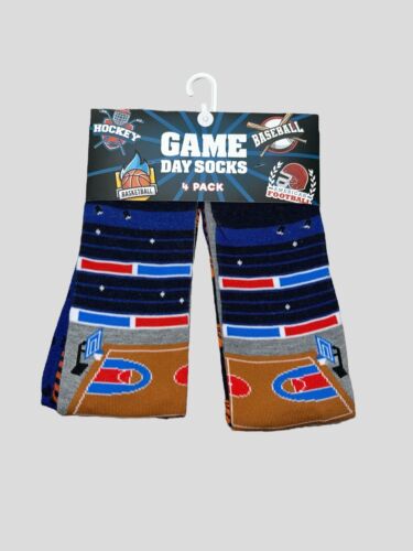 GAME DAY SOCKS ~The ORRSUM Sock Co. Men's 4-Pairs~Sz US 8-12, UK 7-11, EUR 41-46