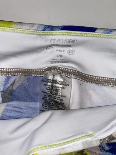 Calvin Klein Performance Women Art Printed High-Waist Legging ~ REAR FIND!!!
