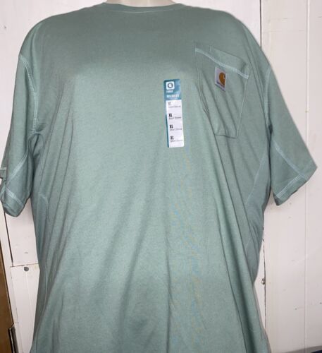 Carhartt Force Relaxed  Pocket T-Shirt XL Green Mid-weight Men’s NWT