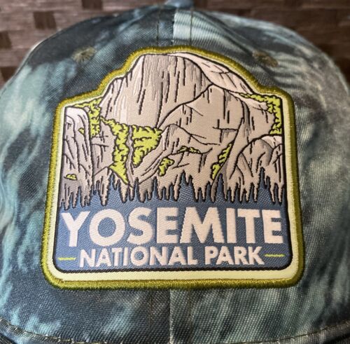 Yosemite National Park Foundation Tie Dye  Green  Cap Adjustable Comfortable
