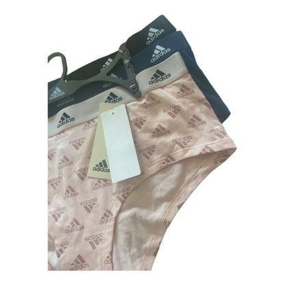 Adidas Women's 3-PK Cotton Boyshort Underwear  4A1H32 (Size L) NWT MSRP $36