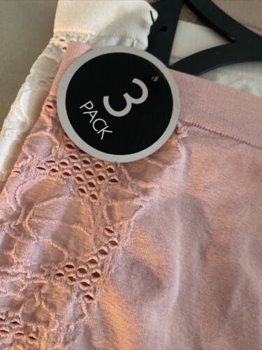 Delta Burke ~ 3 Pack ~ Women's Brief Underwear Panties Nylon Blend ~ PLUS 9/2X
