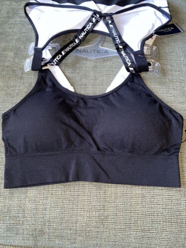 NÁUTICA 2 PACK INTIMATES LOUNGE COMFORT BRAS SIZE L MSRP $42 BEAUTIFUL