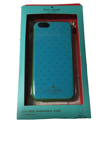 Kate Spade Flexible Hardshell Case for iPhone 6/6s Bikini Dot NEW