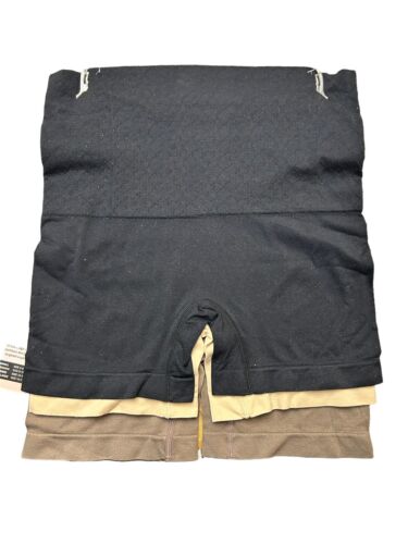 Thalia Sodi Knit Waist Shaping Shorts~Firm Control Shapewear~SMALL~3 Pk~Style ❤