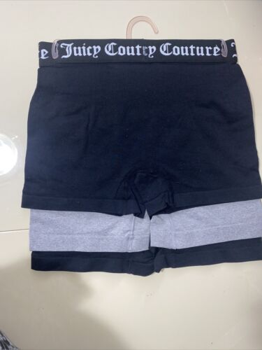 Juicy Couture 3Pack JC7183 Shorts Seamless Shaping Women’s Black & Gray