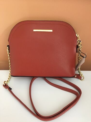 Steve Madden handbag BMARILYN Persimmon Dome Handbag Cross-body New