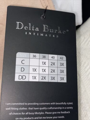 Delta Burke 3-Pack Seamless Bras Size 1X Soft Comfort Lounge Removable Pads NEW