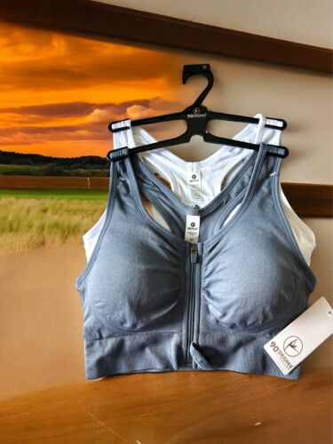 90 Degree By Reflex High Performance~ Full Support Sport  Bra Set-Two L~ $58