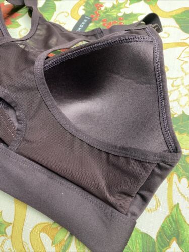 Hind Women's Racerback Sports Bra Size XL Marrón Athletic Workout Fitness