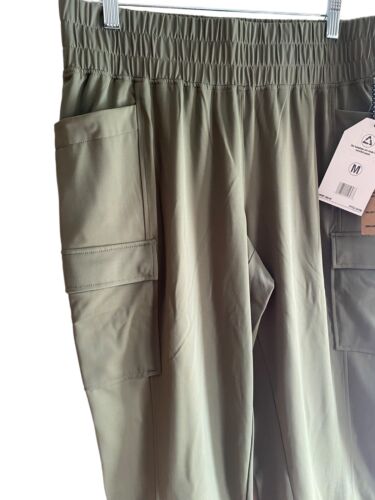 Avalanche Women Pants  Buttery Soft Squat Relax Wide Leg  Olive Green MEDIUM NWT