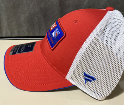 New York Rangers Iconic Defender Fanatics Adjustable Cap One Size Fits Most