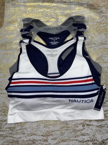 NÁUTICA 3 PACK INTIMATES LOUNGE COMFORT BRAS SIZE XL RETAIL $58 BEAUTIFUL NEW