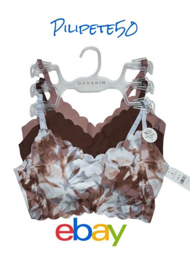 Danskin Intimates Invisible Support  BRAS,~Multicolor ~ 3-set ~ Size : M~DS6328