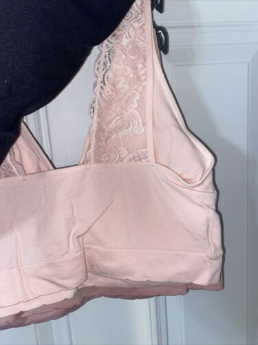 Delta Burke 3-Pack Seamless Bras Size 3X Soft Comfort Lounge Removable Pads