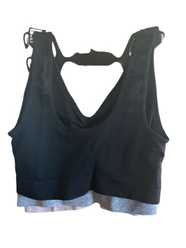 Delta Burke 3-Pack Seamless Bras Size 1X Soft Comfort Lounge Removable Pads