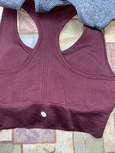 90 Degree By Reflex High Perform. Full Support Sport  Bra Set-Two Large MSRP$58
