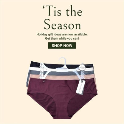 DANSKIN INTIMATES 5 PCS~Multicolor~No Show Panties Sz L~ Style DS9424~UNIQUE~$48