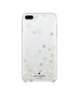 Kate Spade Phone Case 4 iPhone 8/7/6/6s Plus Clear Mixed Color Metallic Dots
