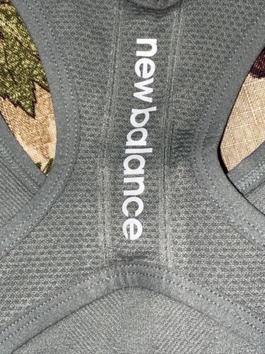 New Balance Medium Impact Sports Bra Style # 112011 SEED GREEN Size MEDIUM