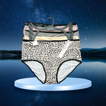 NICOLE MILLER~5 Pack FIT PANTIES~NO SHOW MID-RISE MULTICOLOR~ALL SIZES~GREAT FIT