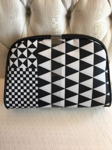 Aimee Kestenberg CHELSEA  3-Piece Set  OPTIC TILES  DESIGNER Cosmetic Bag