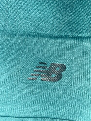 New Balance Medium Impact Sports Bra Style # 112018 AQUARIUS- GREEN Size L