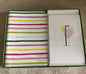 New Kate Spade Baby Girl Photo Prop Set With Brag Book Brand New MSRP $28.00