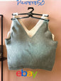 90 Degree By Reflex~LARGE BRAS Gardenia/Agave Green Seamless Alamo Bra~CUTE