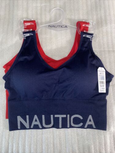NÁUTICA 2PACK INTIMATES LOUNGE COMFORT BRAS SIZE 1XL RETAIL $42 BEAUTIFUL NEW