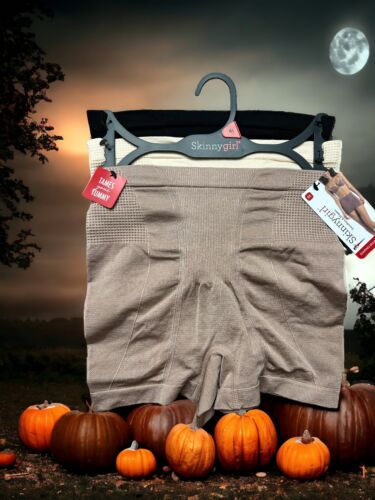 Skinnygirl Shaping Seamless Shorts Size M 3 Pairs~Style SG7016~TAMES YOUR TUMMY