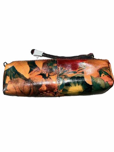 Patricia Nash Isla Oblong Italian Leather Wristlet Isla-Spring Multi P50601