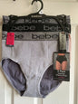 bebe Women 3 Pck Seamless Shaping Briefs~Tummy Control~Shape Hips & Lifts Rear M