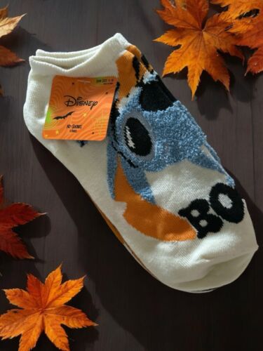 New Disney’s STITCH Halloween Ladies 5 Pair No Show Socks Size 4-10 NWT~BOOO!!!