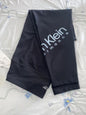 Calvin Klein Women's Logo Print Performance Legging PFSP6553 Black/White Size XL