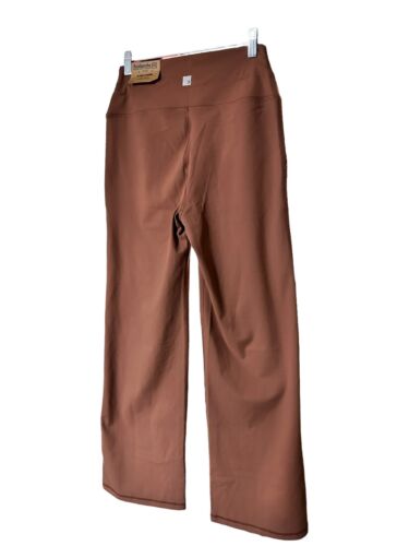 Avalanche Women Flared Leggings 4 Way Stretch Style CA740~Terracotta LARGE NWT