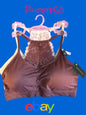 LAURA ASHLEY~2 PK BRA~COMFORT BACK LACE~ LS5708~SIZE 3X~GREAT FIT~SUPER SEXY