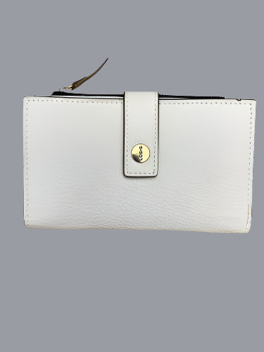 LODIS Coin Purse Bifold Card Wallet Yvory  Genuine Leather-ABSOLUTELY BEAUTIFUL!