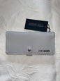STEVE MADDEN Woman's Wallet BALLEN-G Soft Textured LIGHT GRAY BEAUTIFUL !!!